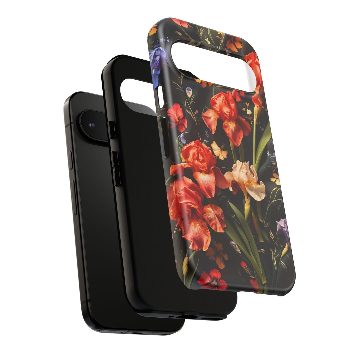 Floral Tough Case for Phone, Durable Protective Phone Cover, Gift for Flower Lovers, Phone Accessories, Spring Vibes