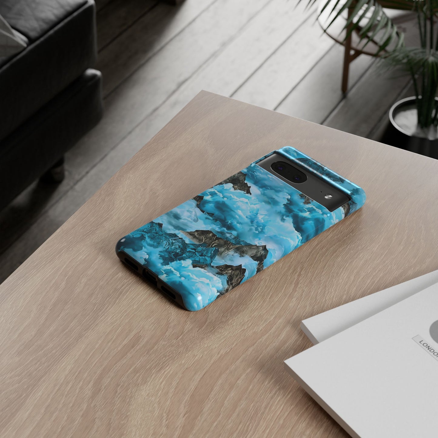 Mountain Wave Phone Case - Adventure Gear, Outdoor Gifts, Stylish Cases, Trendy Accessories, Nature Lovers