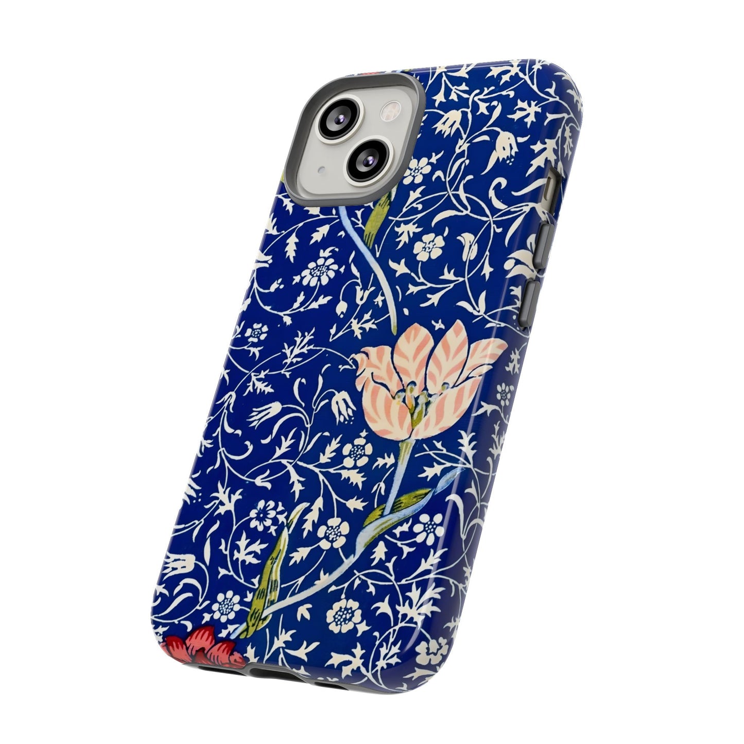 Floral Phone Case, Unique Tough Phone Cover, Gift for Her, Spring Decor, Durable Protective Case, Elegant Floral Design