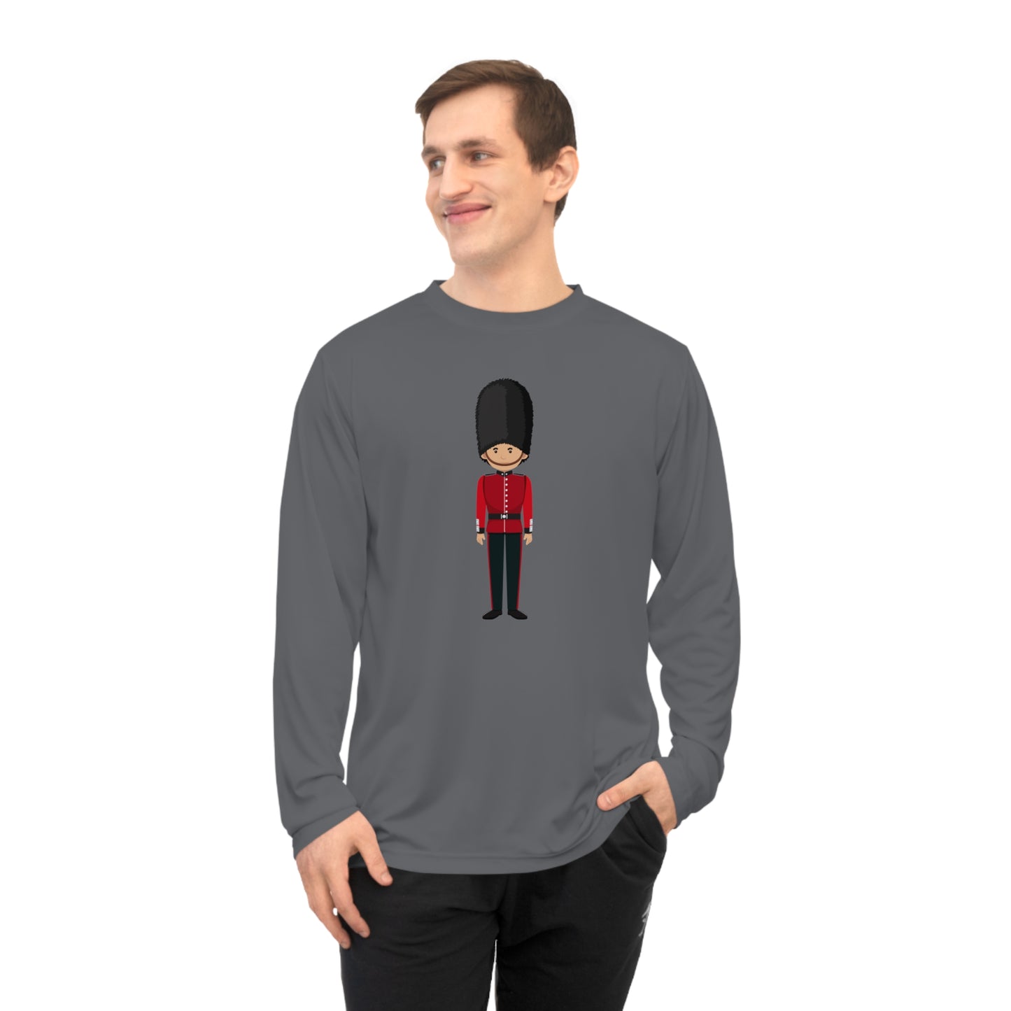 Unisex Performance Long Sleeve Shirt - British Soldier - Classic Military