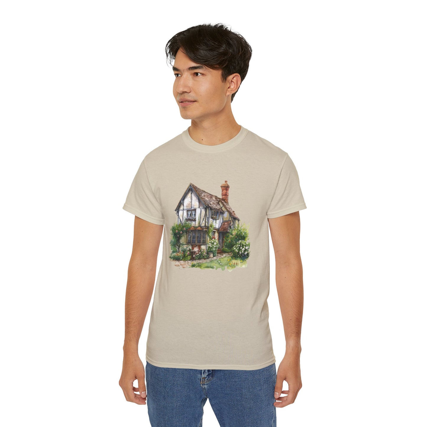 Unisex Ultra Cotton Tee - Timeless British Nature & Culture