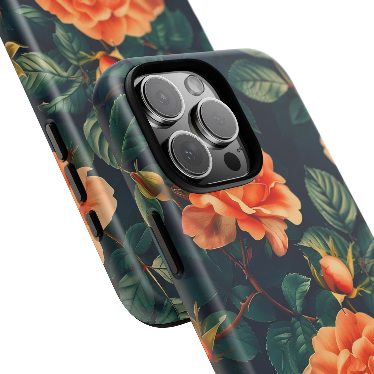 Floral Phone Case, Tough Cases for Nature Lovers, Botanical Design, Phone Protection, Gift for Her, Trending Floral Accessories