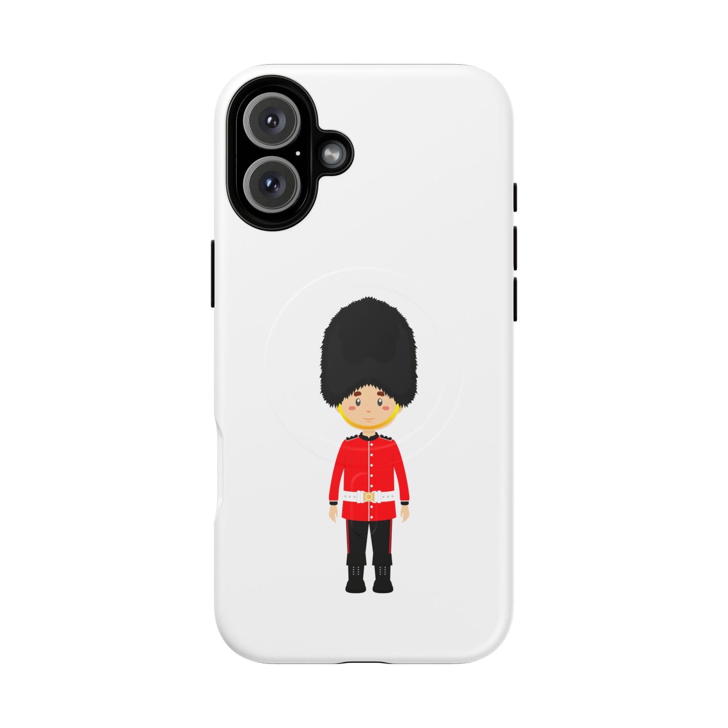 Tough Magnetic Phone Cases with Royal Guard Design - Fun Gift for Kids, Phone Protection, Unique Accessories, Birthday Present, Holiday Gift