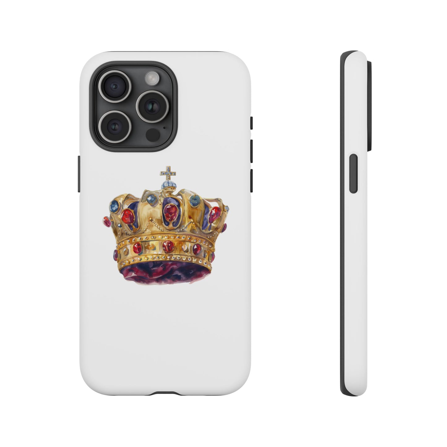 Royal Crown Phone Case | Tough Phone Cases, Stylish Accessories, Gift for Her, Birthday Present, Royalty Vibe