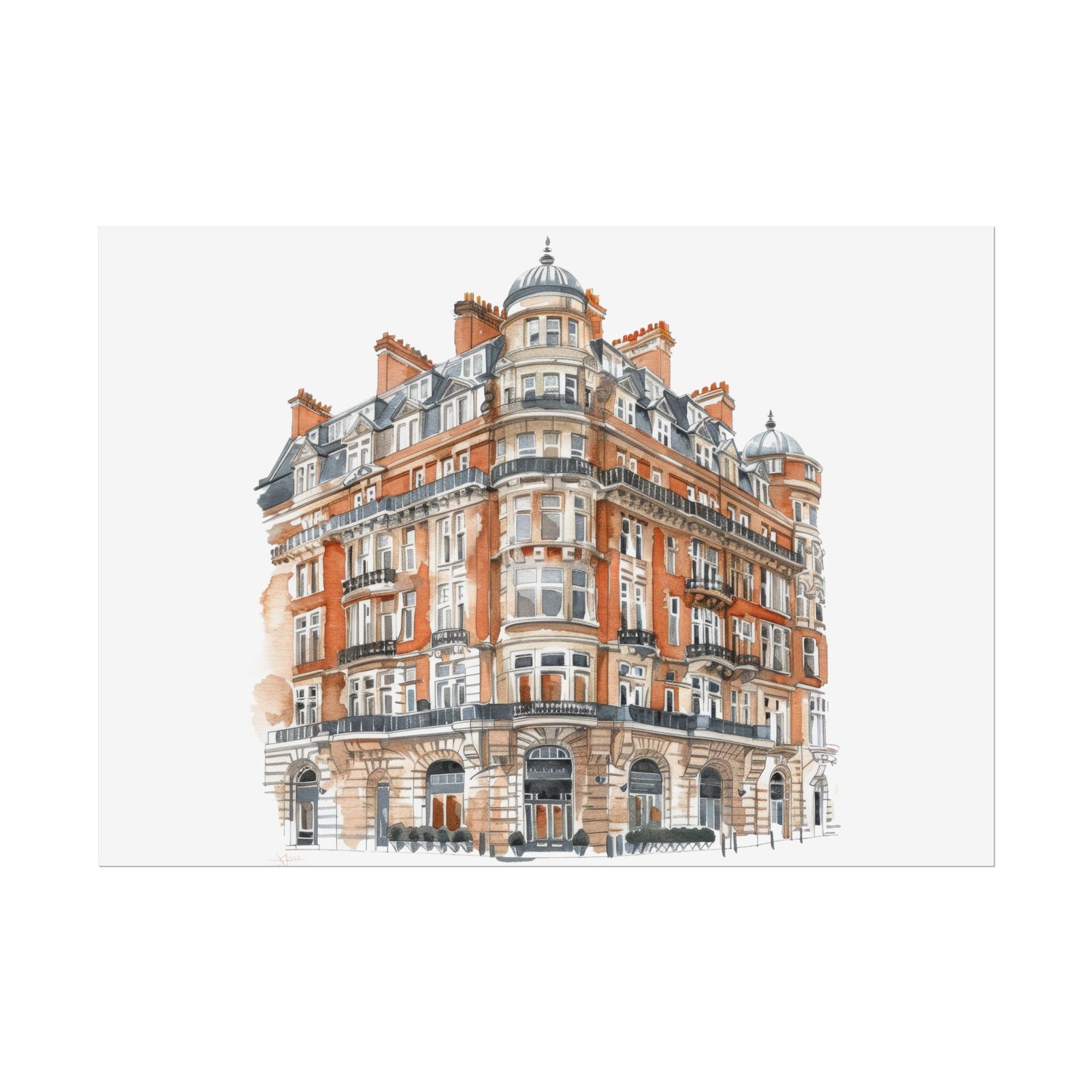Elegant Architectural Rolled Posters, Art Prints for Home Decor, Gift for Housewarming, Wall Art for Living Room, Unique Art Decor
