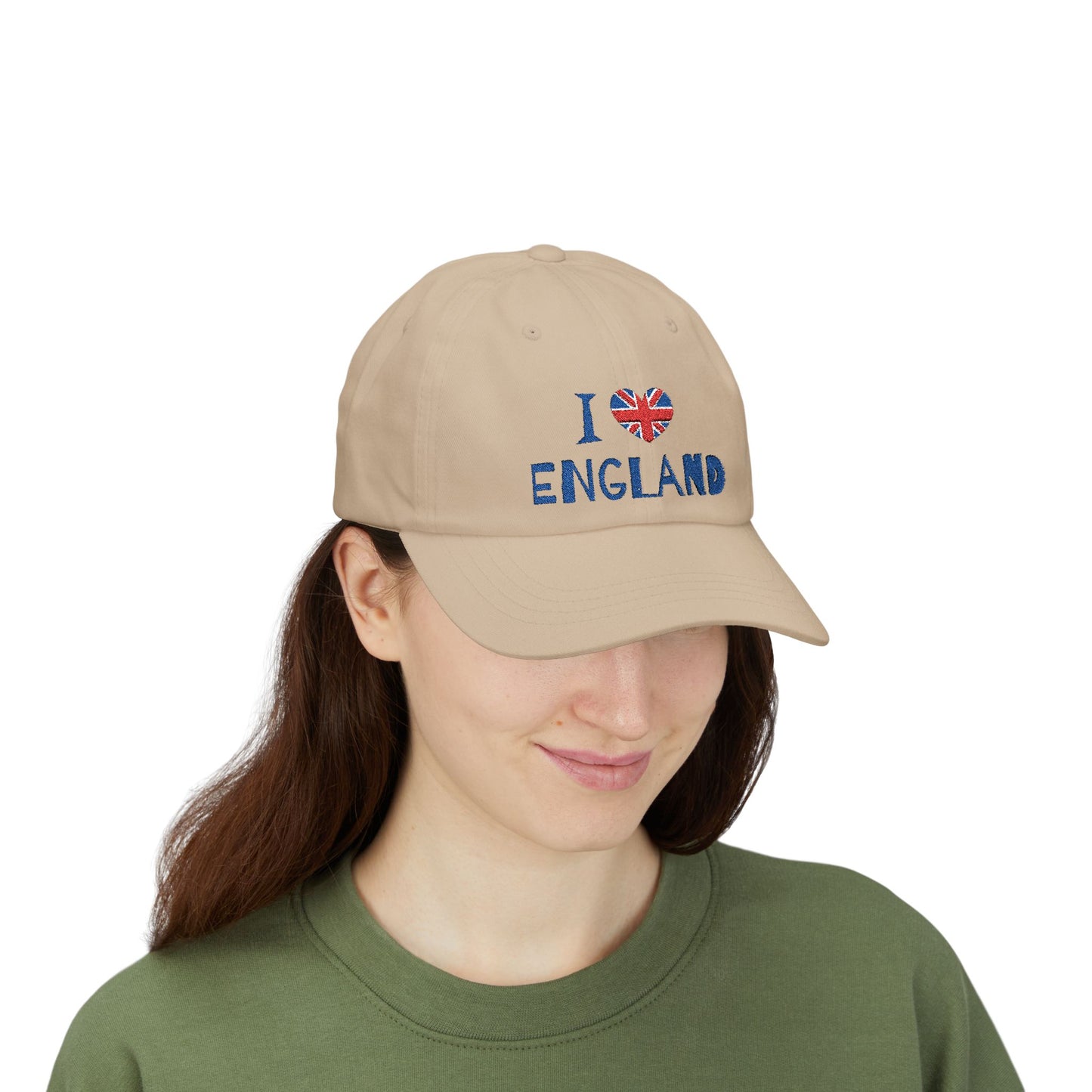 Classic Dad Cap - I England, Stylish Hat for UK Lovers, Perfect Gift for Travelers, Casual Outdoor Accessory, Everyday Wear