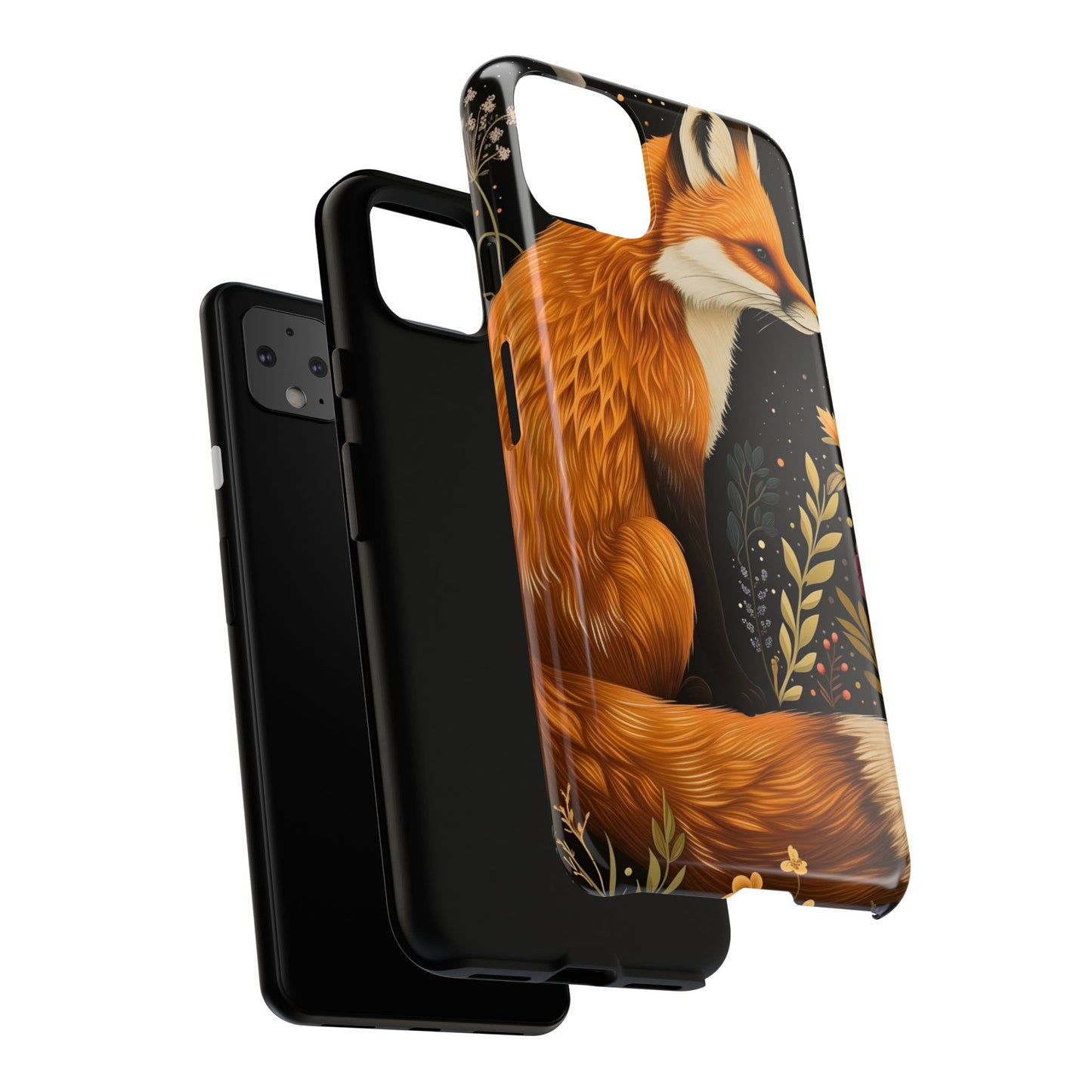 Vibrant Fox Phone Case - Tough, Stylish, and Unique, Perfect Gift for Nature Lovers, Wildlife Enthusiasts, Birthdays, Holidays