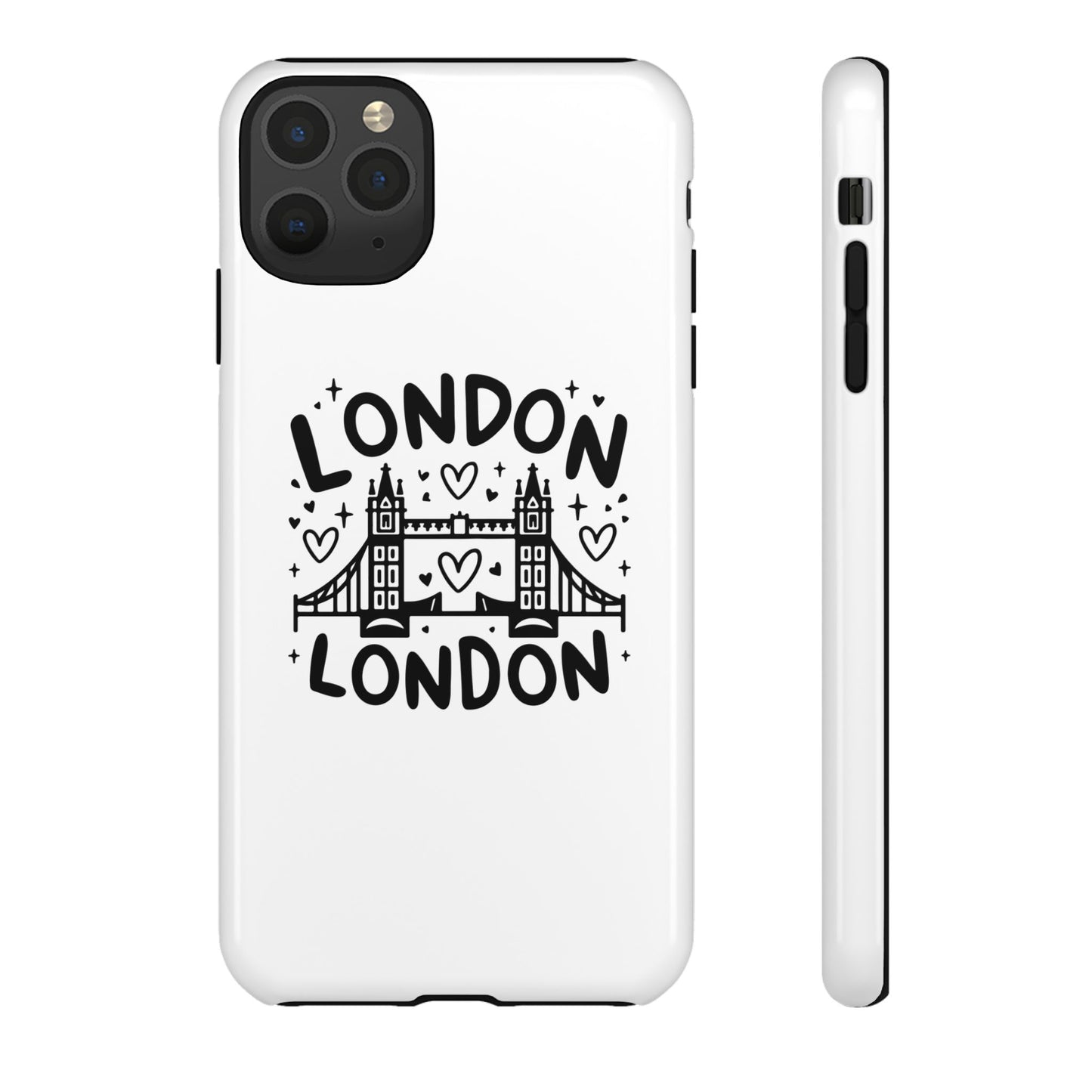 Love London Bridge Phone Case, Tough Cases for London Lovers, Cute Protection, Travel Gift, Phone Accessory, Design with Love