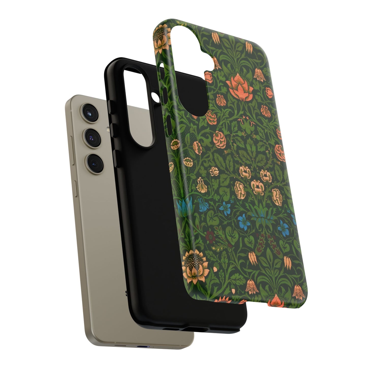 Crimson Leaf Whirl – Phone Case - Tough Cases