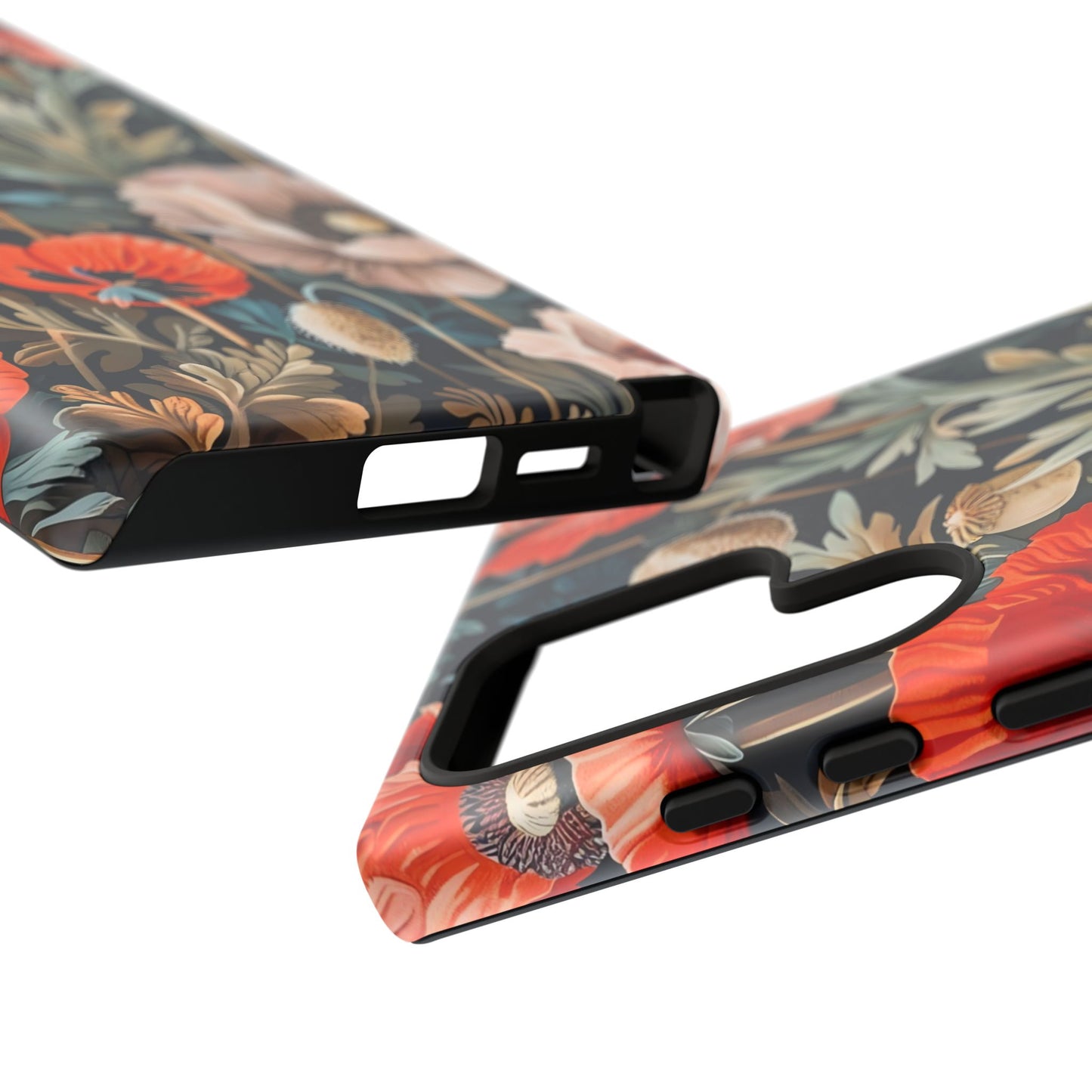 Floral Phone Case - Tough Cases, Flower Design, Chic Tech Accessories, Stylish Gifts, Unique Phone Protectors