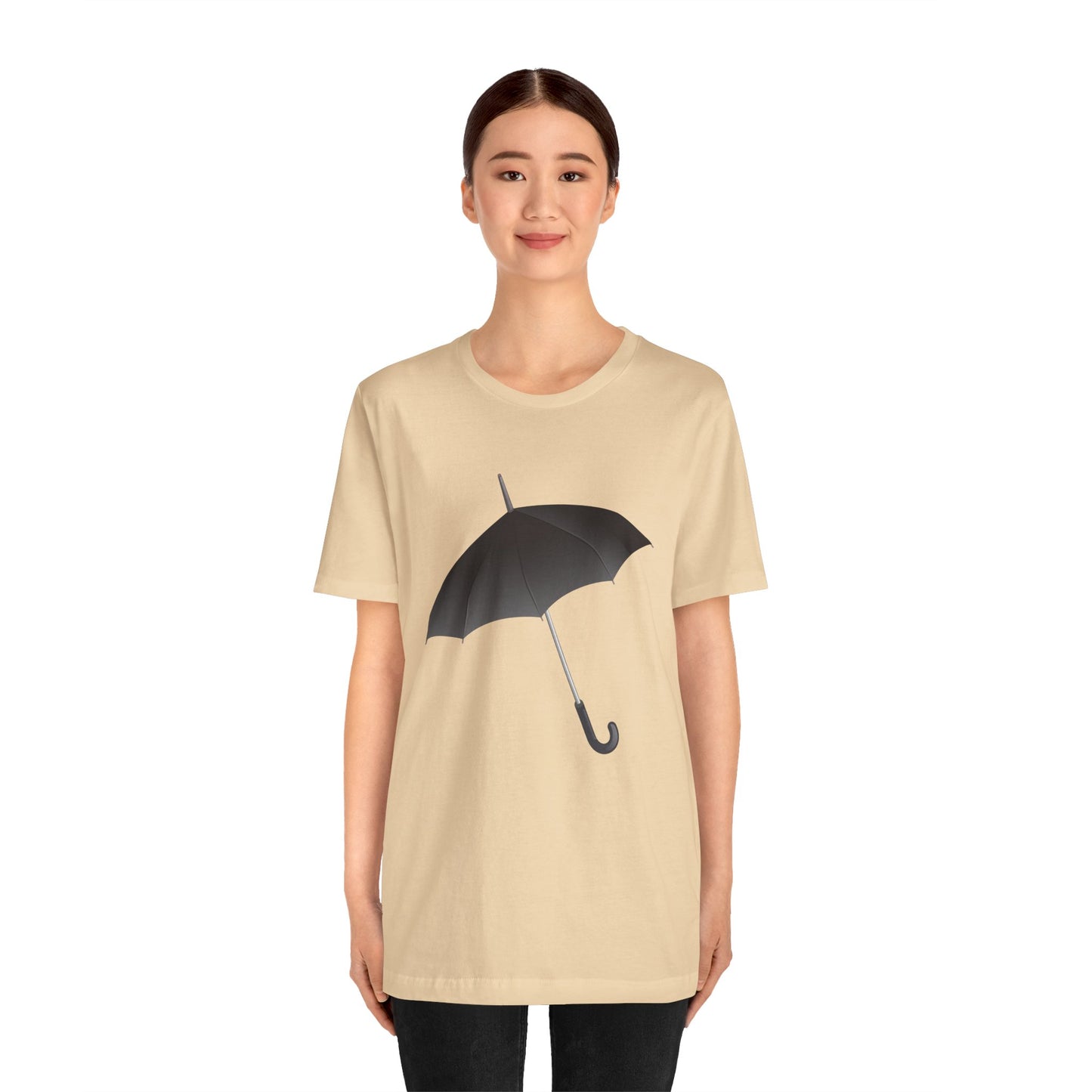 Unisex Jersey Short Sleeve Tee - Regal Royal Umbrella - Elegant and Majestic