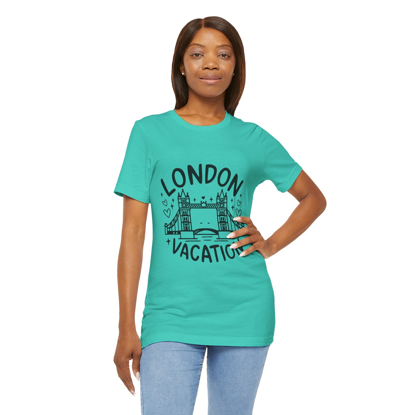 Unisex Jersey Short Sleeve Tee - London's Refreshing Vacations