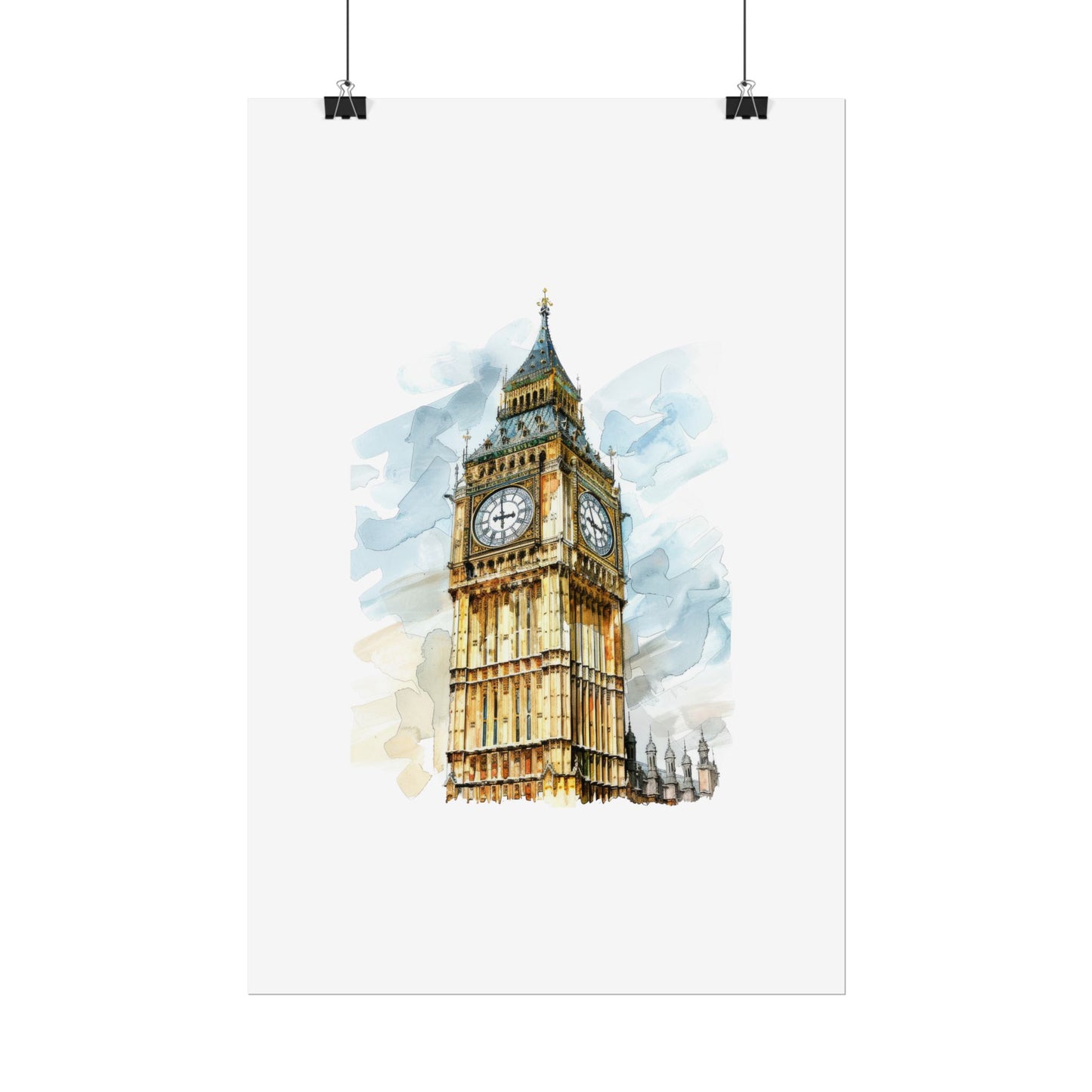 London Tower Rolled Posters