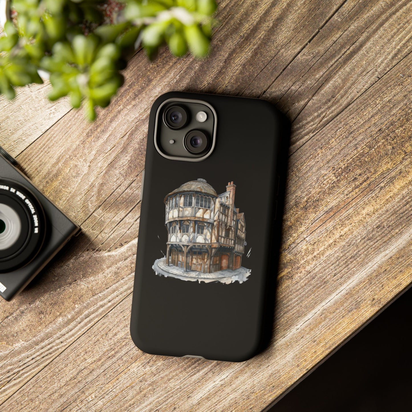 Stylish Phone Case featuring Unique Building Design, Art Lover Gift, Durable Phone Cover, Trendy Gadget Accessory, Unique Gift for Her