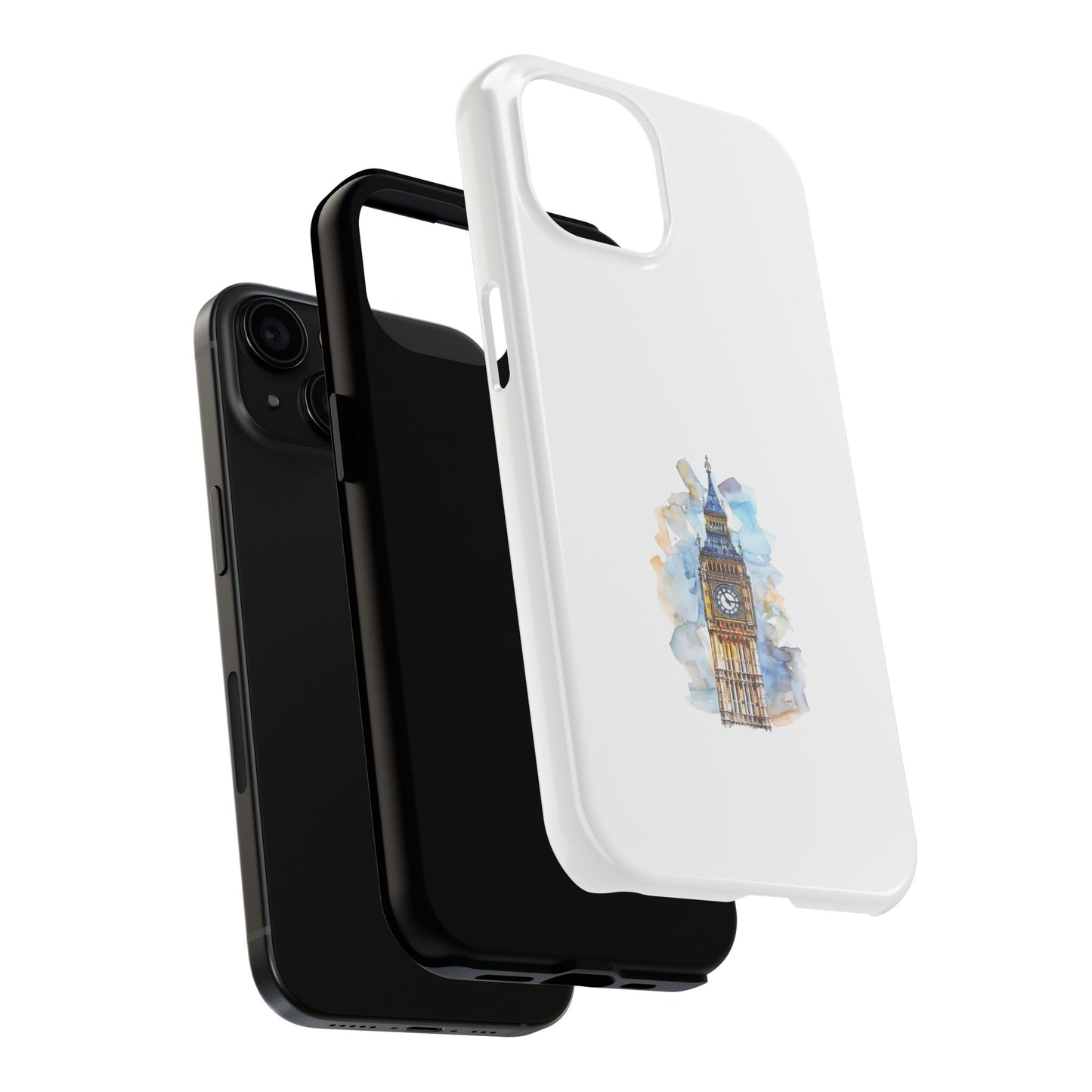 London Big Ben Tough Phone Case - Durable Protection with a Splash of Art