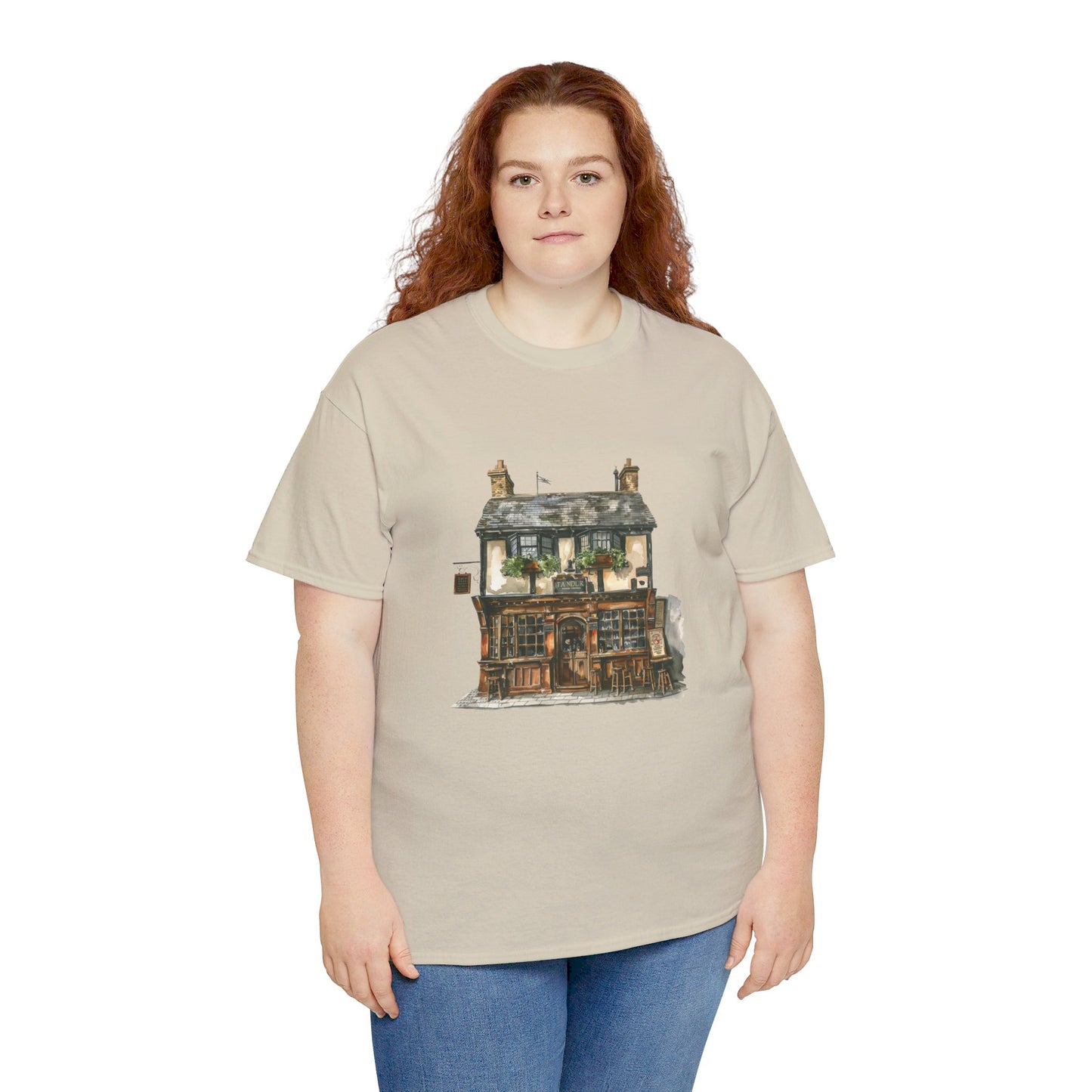 Vintage British House - Classy Unisex Heavy Cotton T-Shirt