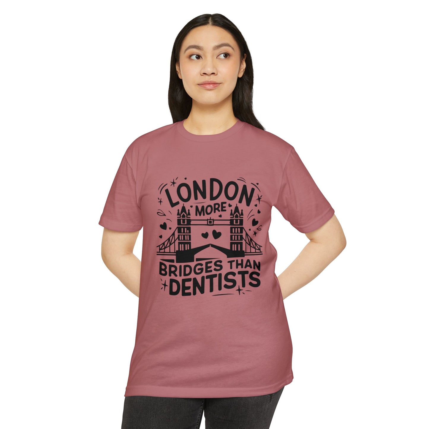 Unisex CVC Jersey T-shirt - London is having more Bridges