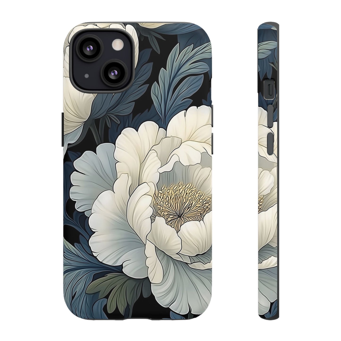 Floral Phone Case - Elegant Tough Cases for Nature Lovers, Stylish Protective Cover for Gifts, Birthdays, Mom's Day, Floral Design