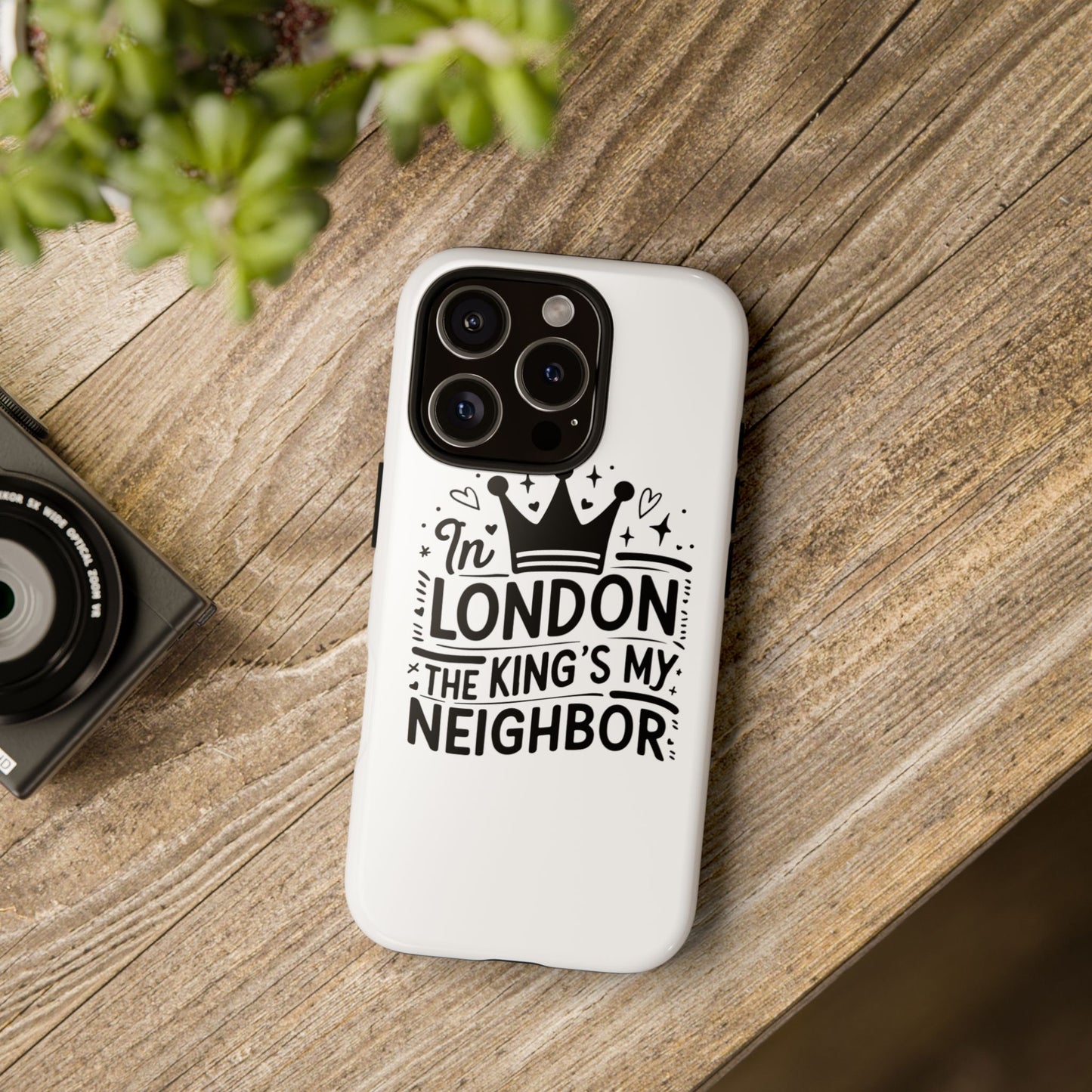 London's Neighbour Phone Case | Royalty Design for Travelers, Gifts for Friends, British Souvenir, Phone Accessory, Stylish Protection