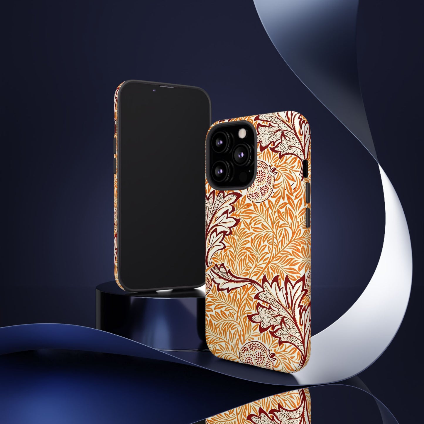 Stylish Phone Case, Tough Cases with Floral Design, Protective Cover, Gift for Her, Cute Phone Accessory