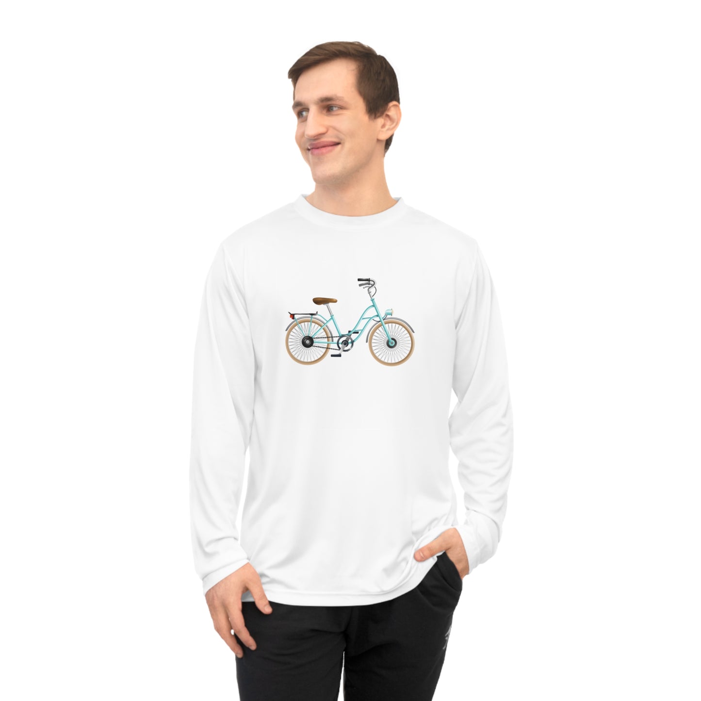 Unisex Performance Long Sleeve Shirt - Classic British Bicycle
