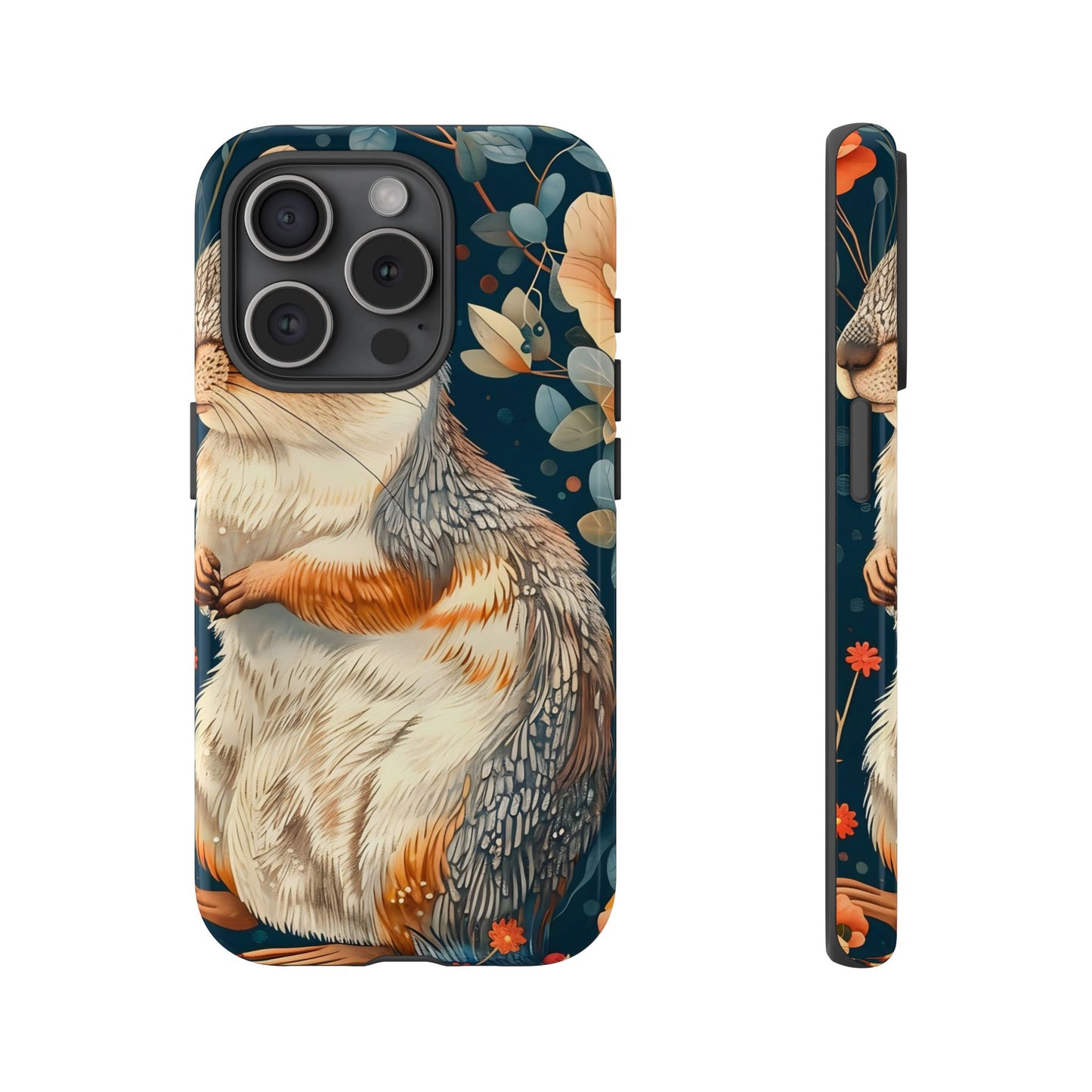 Cute Animal Phone Case, Tough Cases with Adorable Design, Perfect for Gifts, Nature Lovers, Holiday Decor, Eco-Friendly