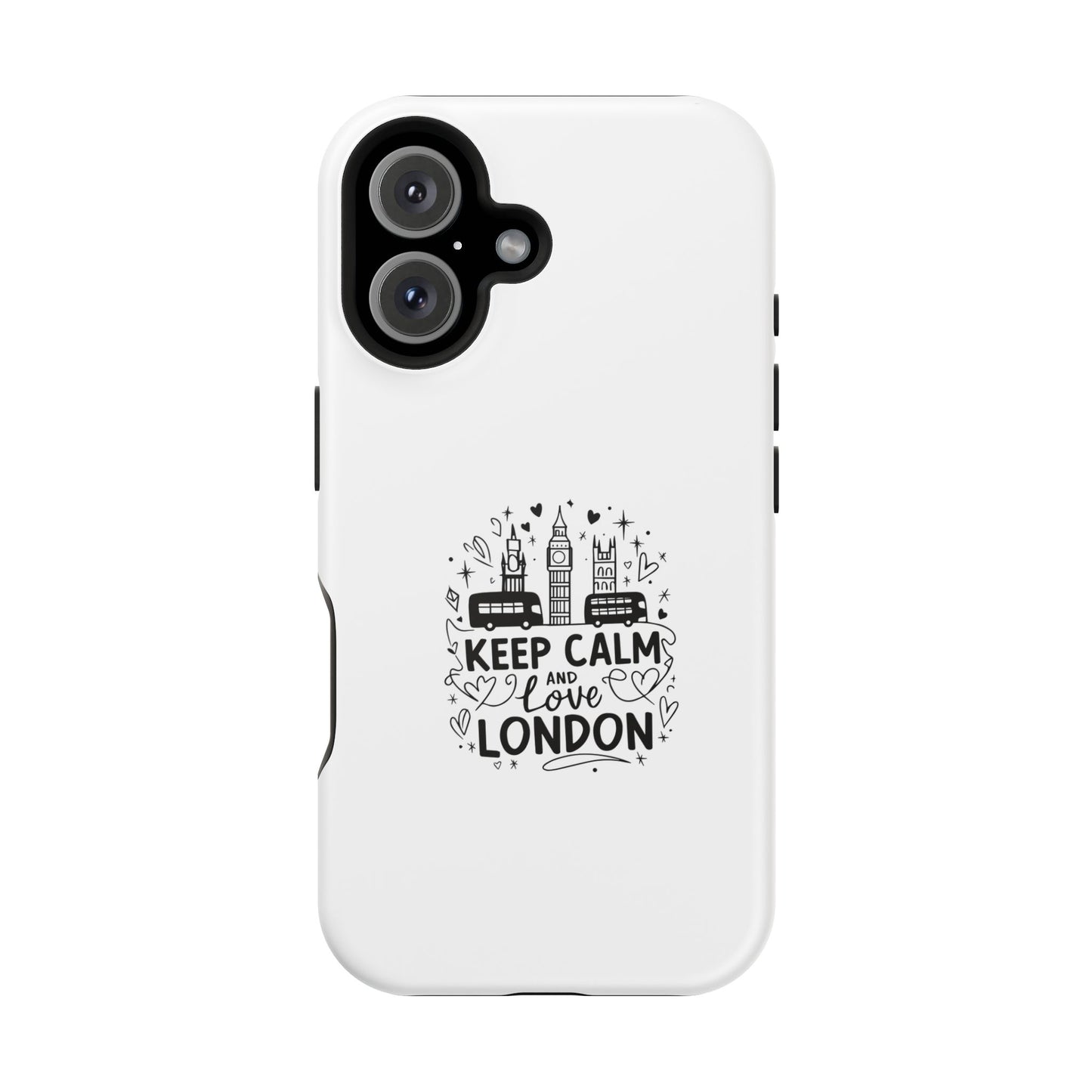 Keep Calm and Love London Magnetic Phone Case