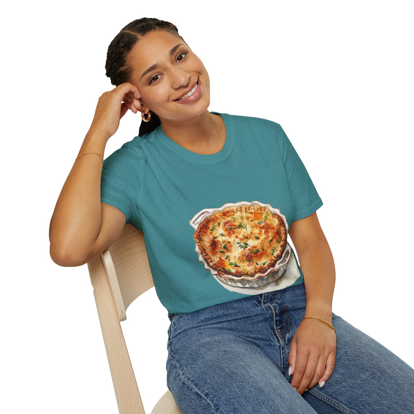 Unisex Softstyle T-Shirt - British Royalty on a Plate
