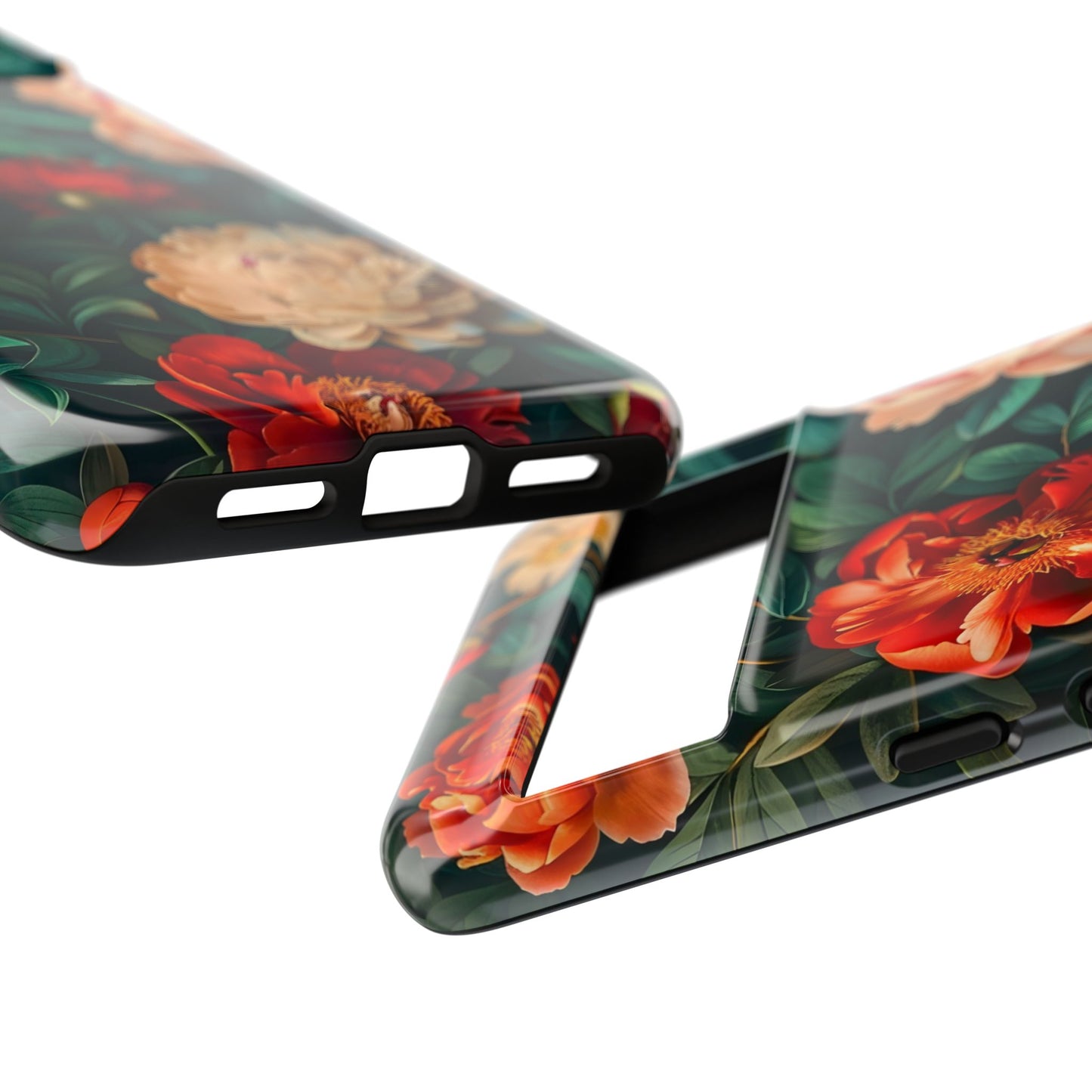 Floral Phone Case - Tough Cases, Vibrant Protection, Gift for Her, Cute Floral Design, Trendy Accessory, Perfect for Spring