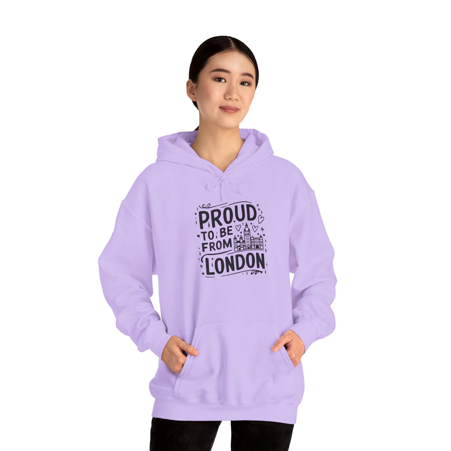 Unisex Heavy Blend™ Hooded Sweatshirt - Proud to be from London