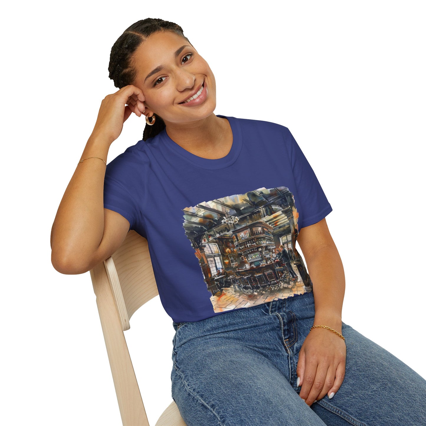 Unisex Softstyle T-Shirt - Classic British Pubs