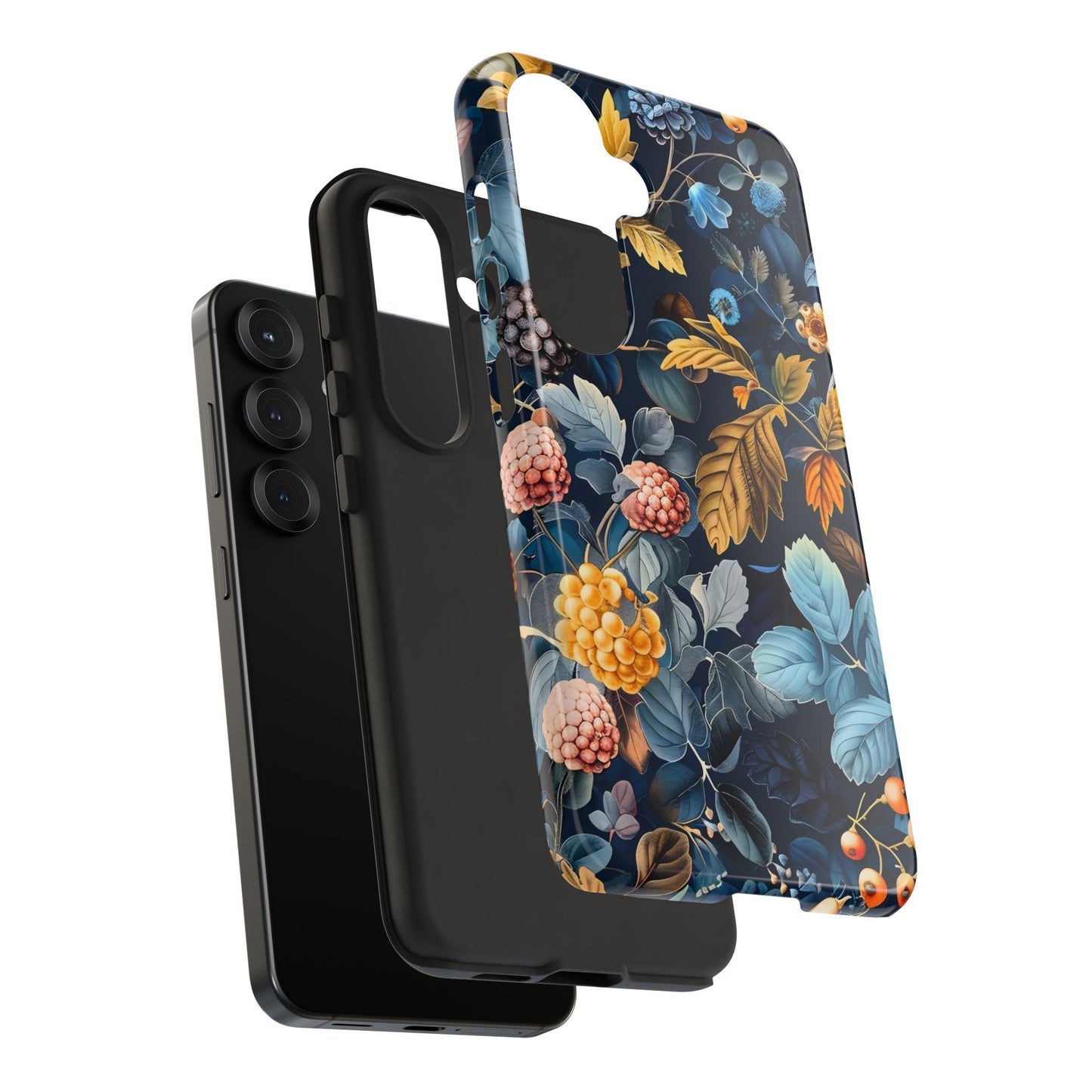 Floral iPhone Case, Tough Phone Cover, Nature-inspired Accessory, Gift for Her, Trendy Protection Case