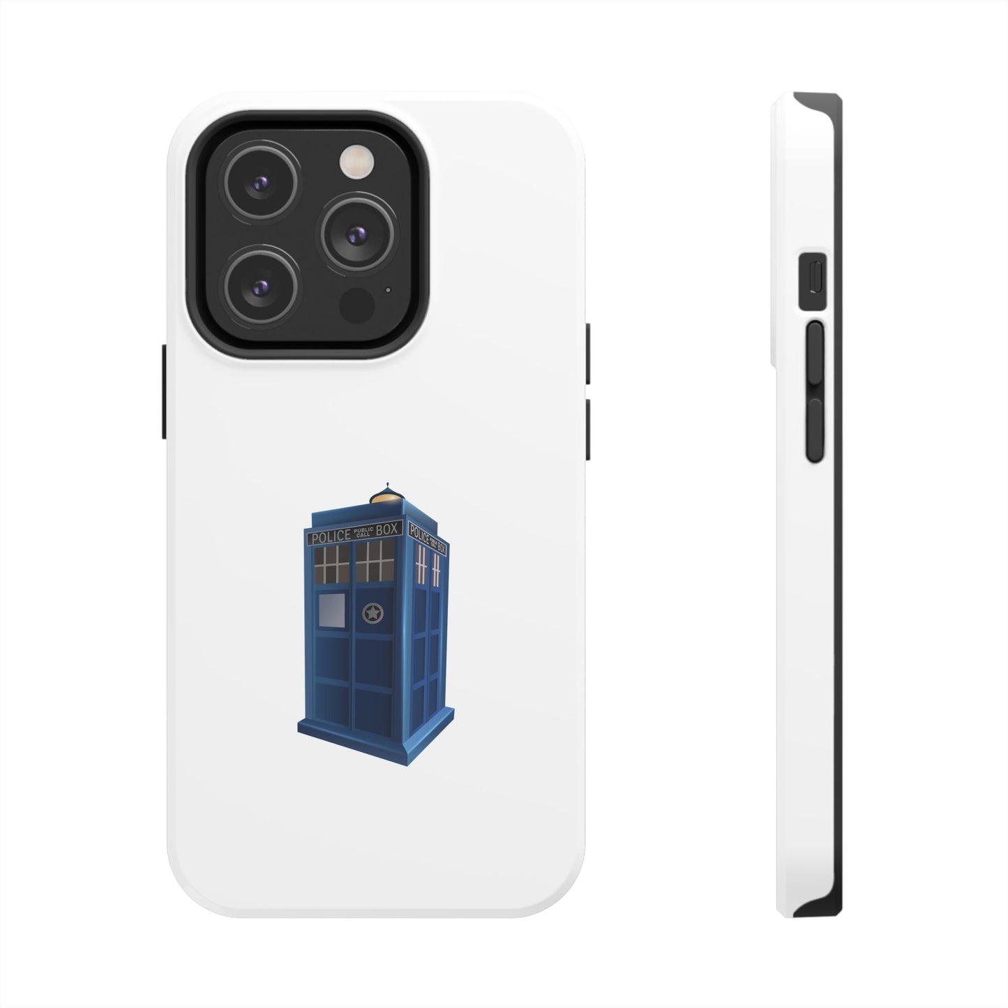 Doctor Who Tardis Phone Cases, Geeky Phone Protector, Unique Gifts for Whovians, Birthday, Holidays, Customizable Designs