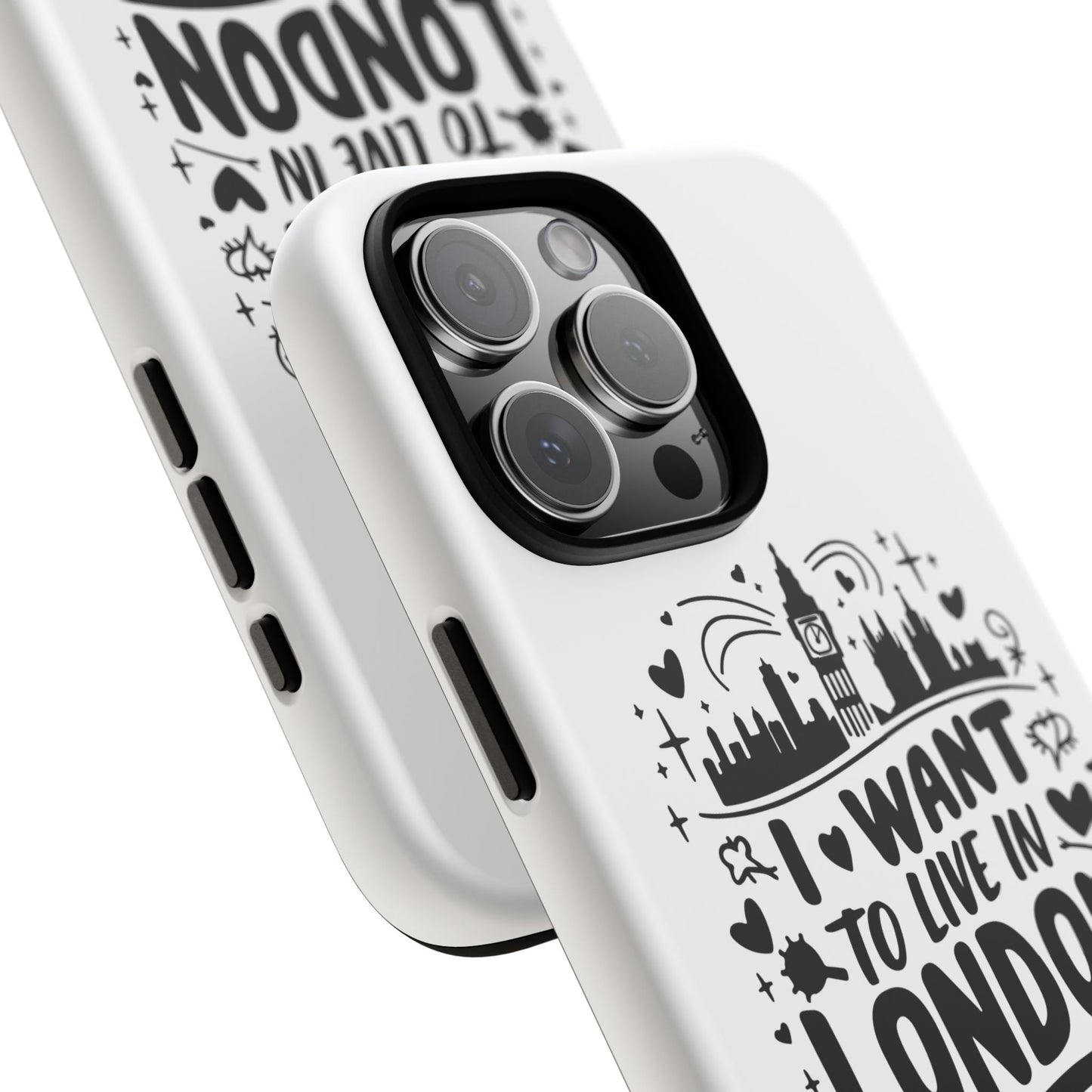 London City iPhone Case, Tough Phone Cover, Travel Gift, London Souvenir, Adventure Accessory, Wanderlust Decor