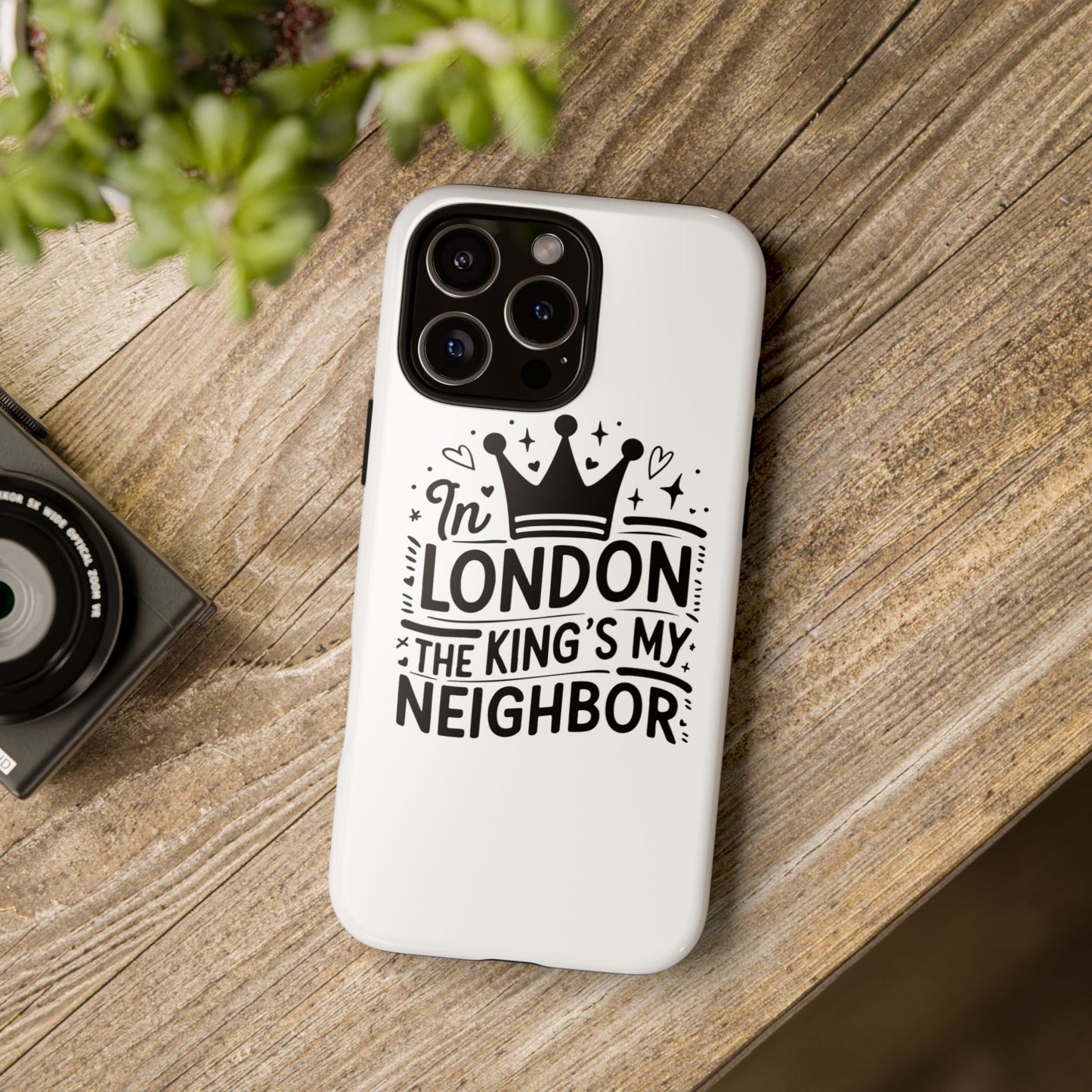 London's Neighbour Phone Case | Royalty Design for Travelers, Gifts for Friends, British Souvenir, Phone Accessory, Stylish Protection