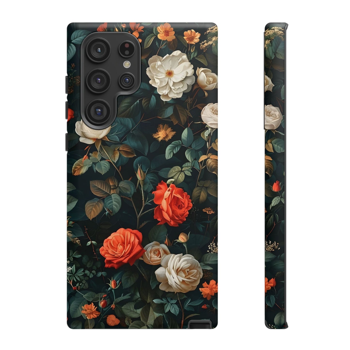 Floral Phone Case | Tough Cases with Elegant Design | Gift for Her, Mother's Day, Birthdays, Personalized, Trendy Tech Accessories