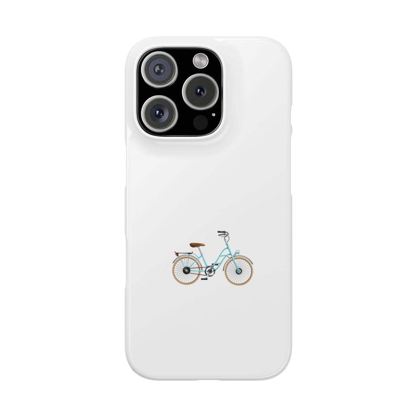 Vintage Bicycle Slim Phone Case, Phone Cover, Aesthetic Phone Accessory, Customizable Gift, Eco-Friendly Case
