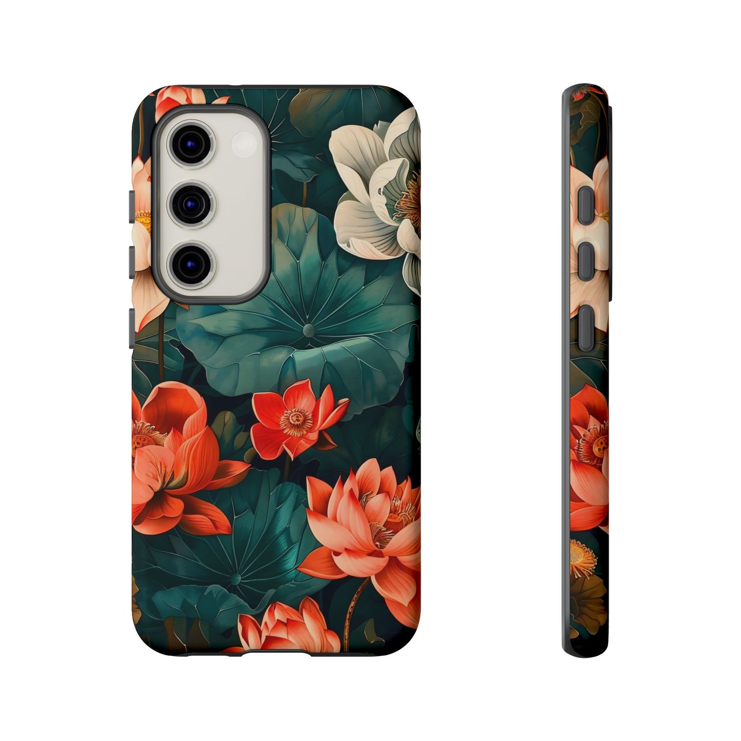 Flower Phone Case, Floral Phone Cover, Tough Case for Floral Lovers, Gift for Her, Stylish Tech Accessories
