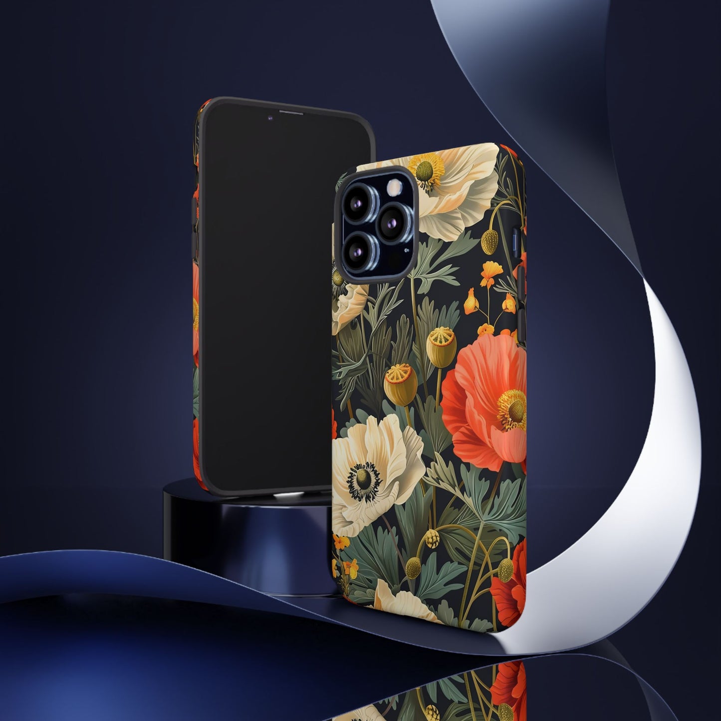 Floral Phone Case - Tough Cases with Vibrant Garden Design, Phone Accessory, Gift for Her, Spring Style, Nature Lover