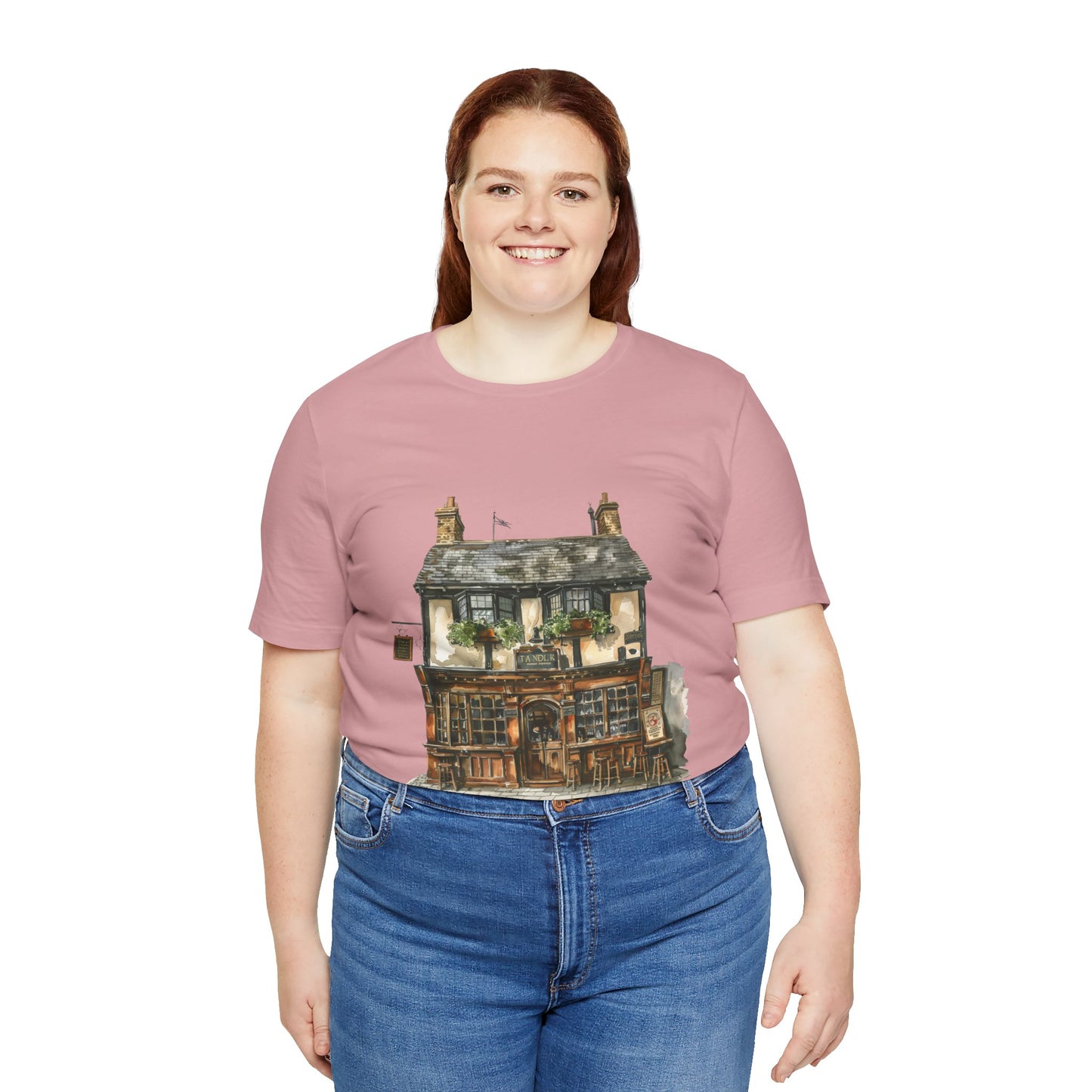 Unisex Jersey Short Sleeve Tee - Charming & Cozy - Life in a British Village House