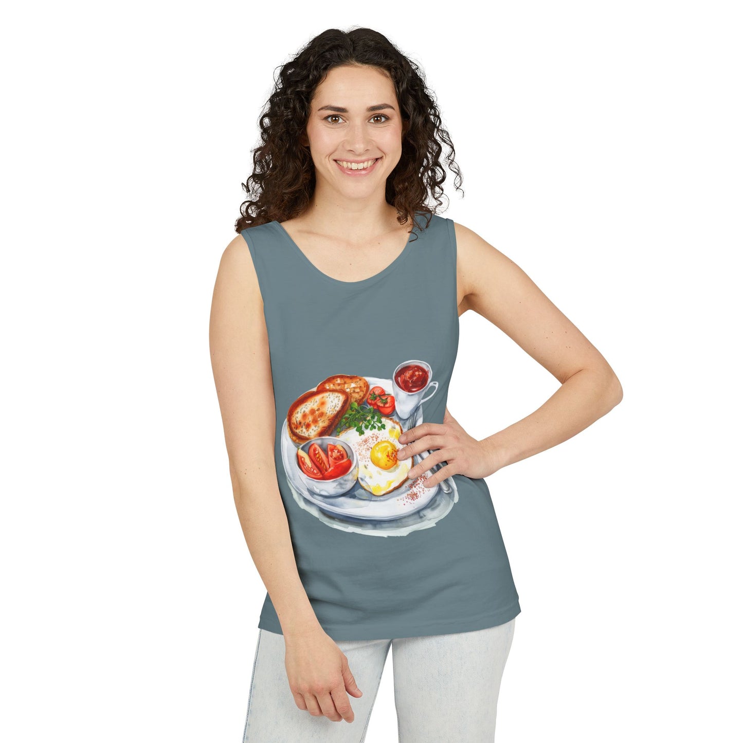 Unisex Garment-Dyed Tank Top - British Royal Food Heritage