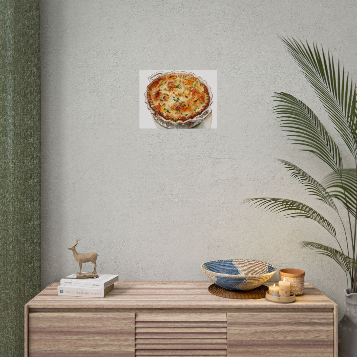 Delicious Quiche Rolled Posters for Kitchen Decor, Culinary Art, Foodie Wall Art, Gift for Chefs, Cooking Enthusiasts, Home Decor