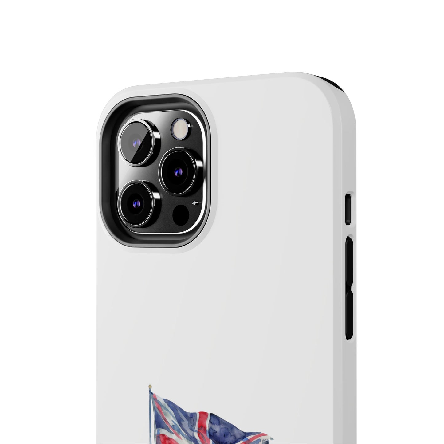 Stylish Tough Phone Case with British Flag Design - Durable & Protective Cover