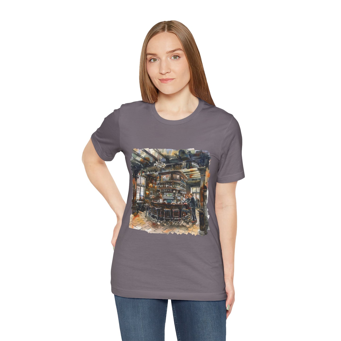 Unisex Jersey Short Sleeve Tee - The Local Spot - Authentic British Pub Vibes