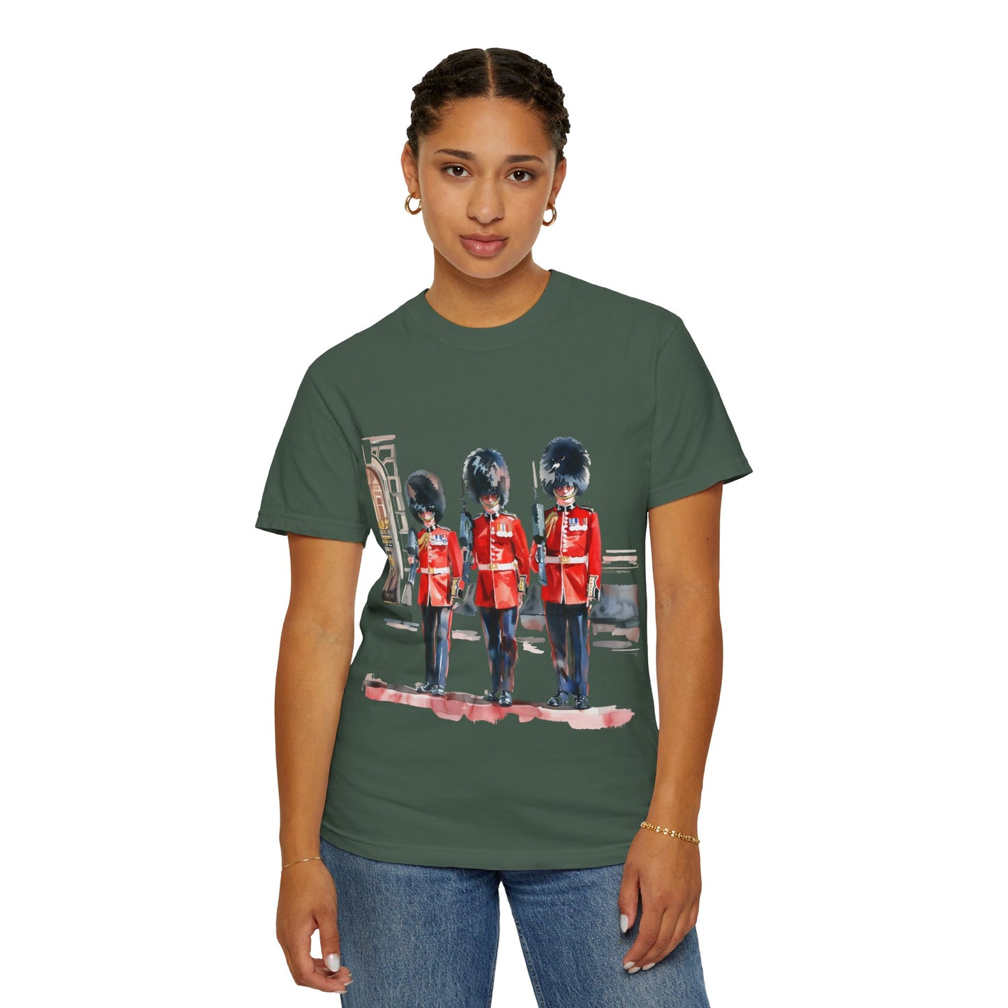 Unisex Garment-Dyed T-shirt - In Honor of Tradition - The Red Jacket Exhibit