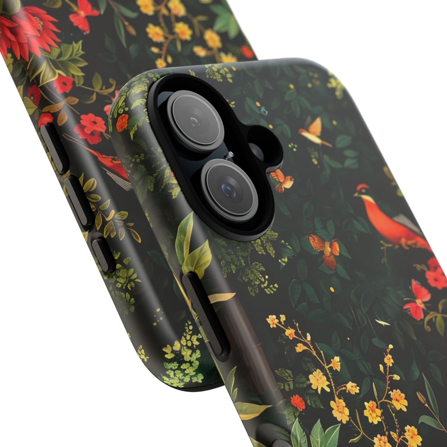 Floral Tough Phone Case, Nature-Inspired Design, Ideal for Garden Lovers, Gift for Birthdays, Christmas, Eco-Friendly Accessory