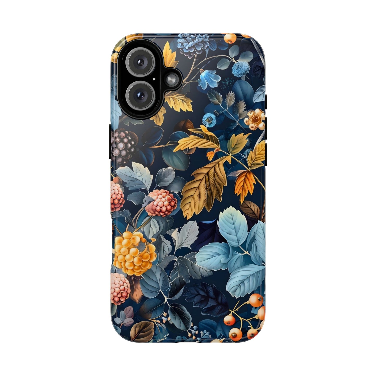 Floral iPhone Case, Tough Phone Cover, Nature-inspired Accessory, Gift for Her, Trendy Protection Case