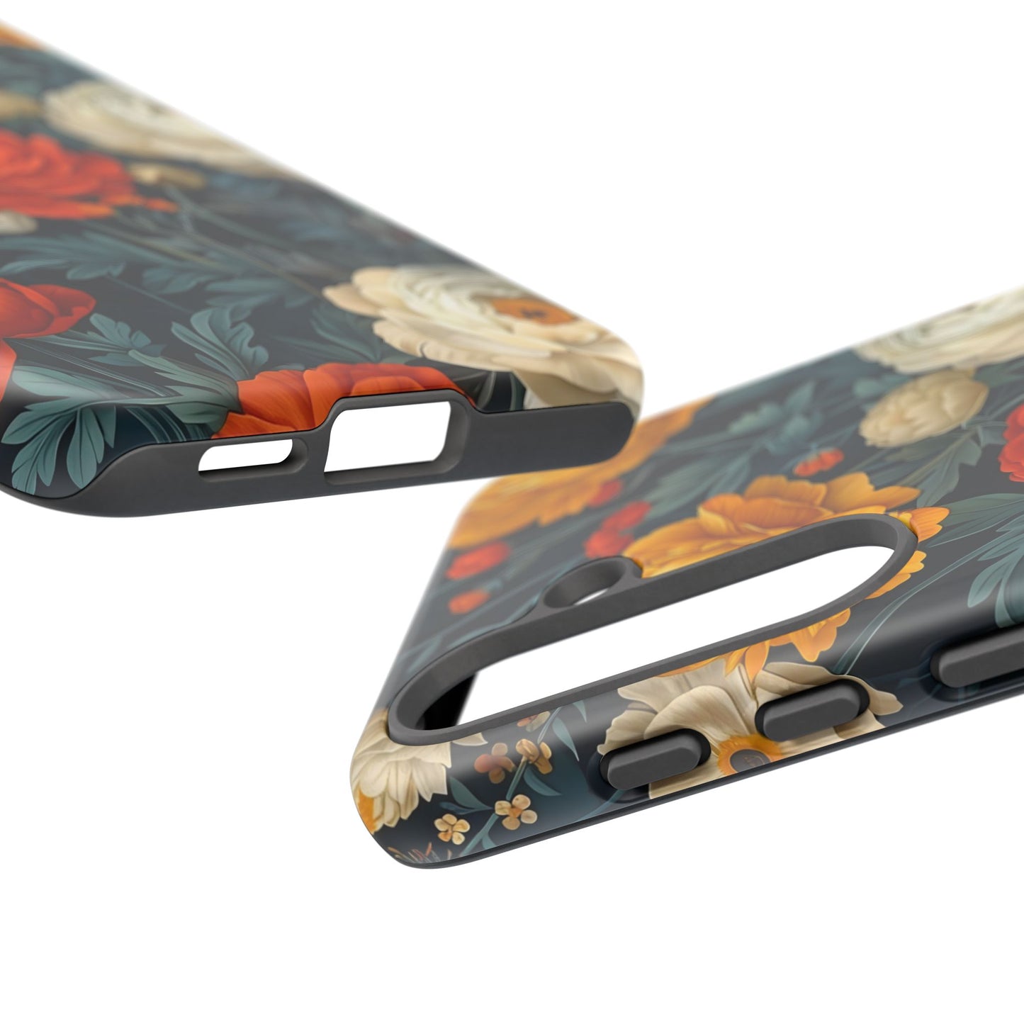 Floral Tough Case for Phones | Durable Floral Phone Cover, Boho Chic, Unique Gift for Her, Phone Protection, Flower Design