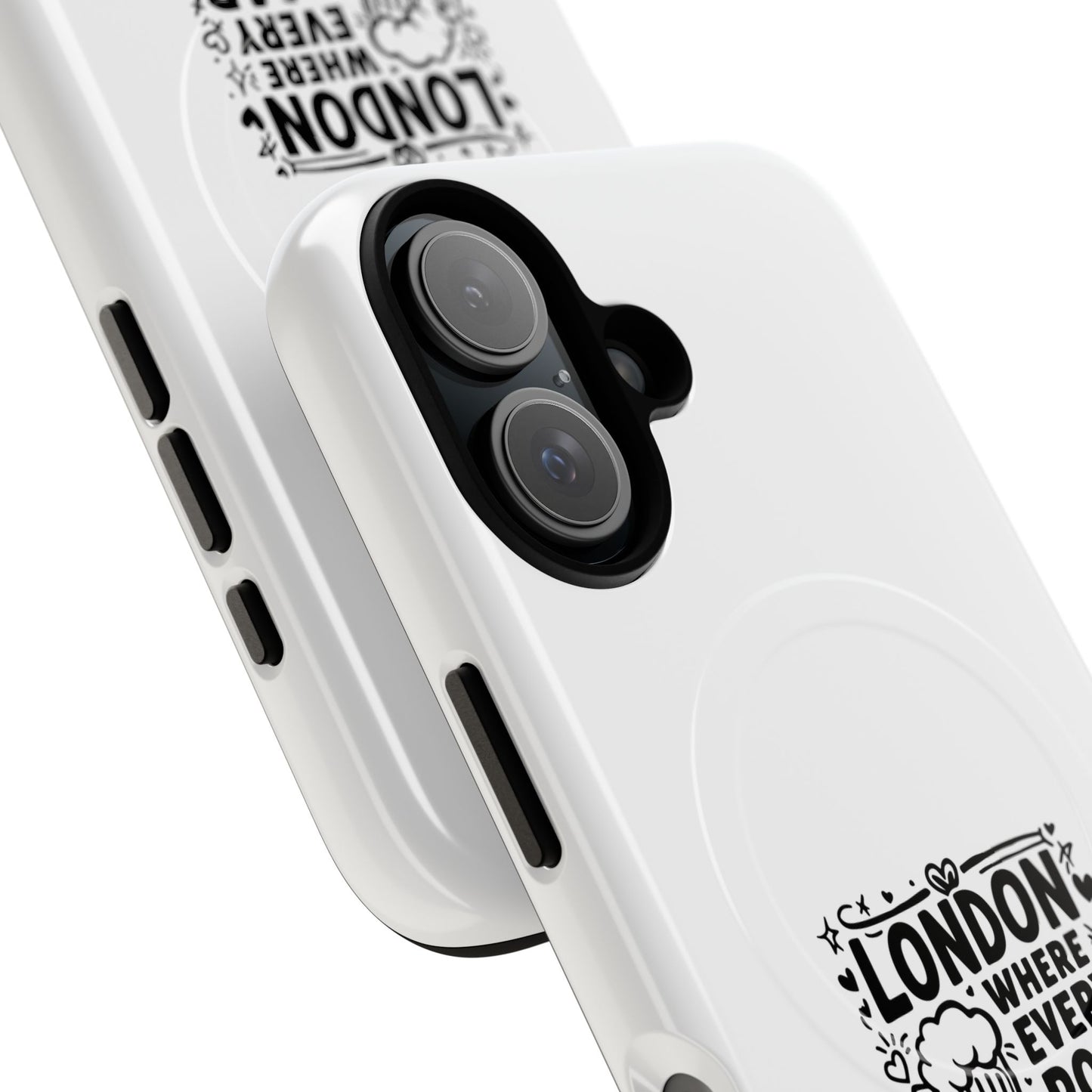 London Pub Themed Tough Magnetic Case for Phone, Unique Phone Accessories, Gift for Travelers, Fun Drink Lovers, Birthday or Travel Gift