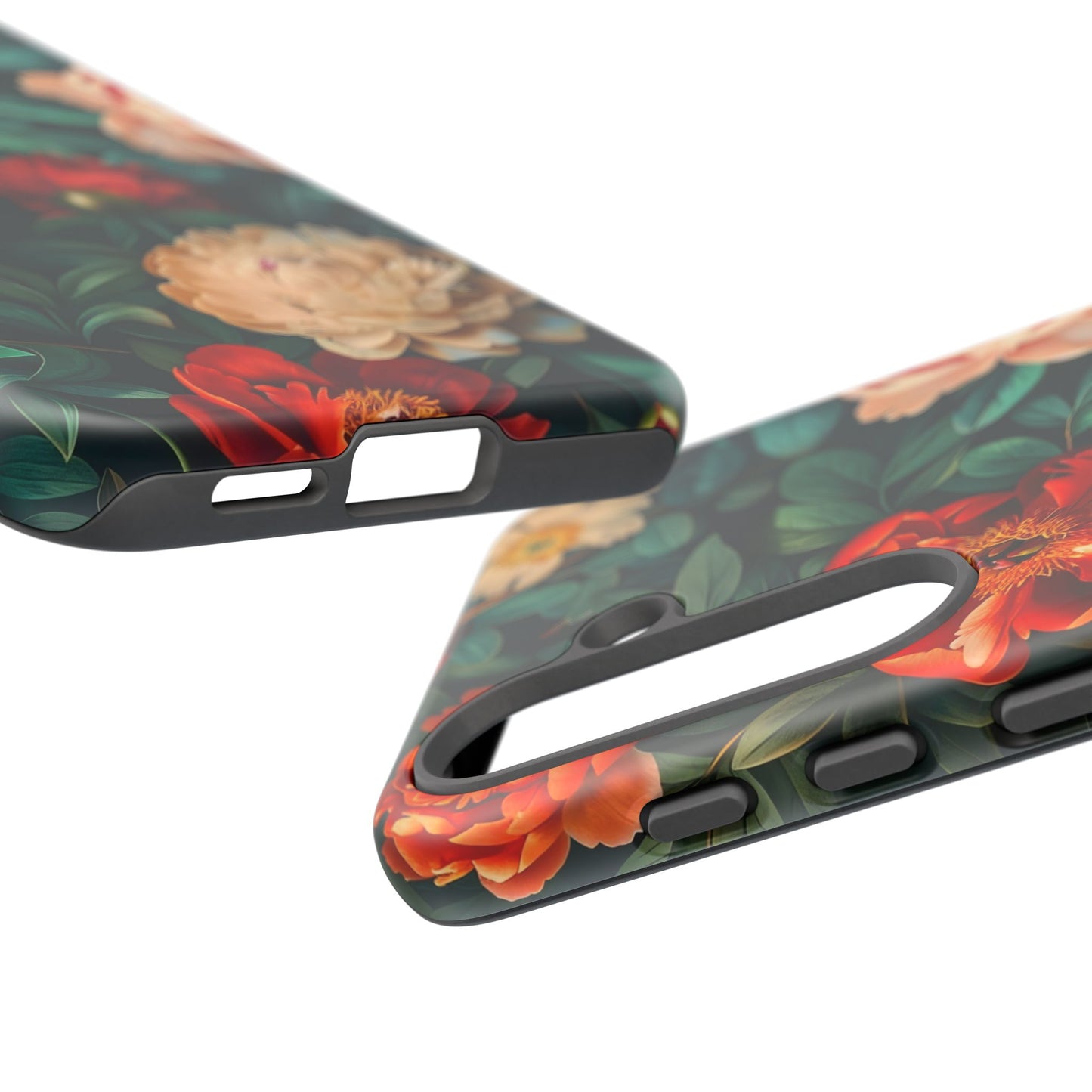 Floral Phone Case - Tough Cases, Vibrant Protection, Gift for Her, Cute Floral Design, Trendy Accessory, Perfect for Spring